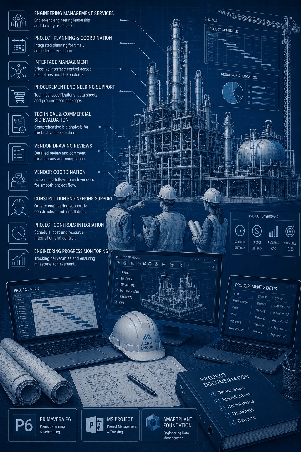 Engineering Management Services — technical schematic