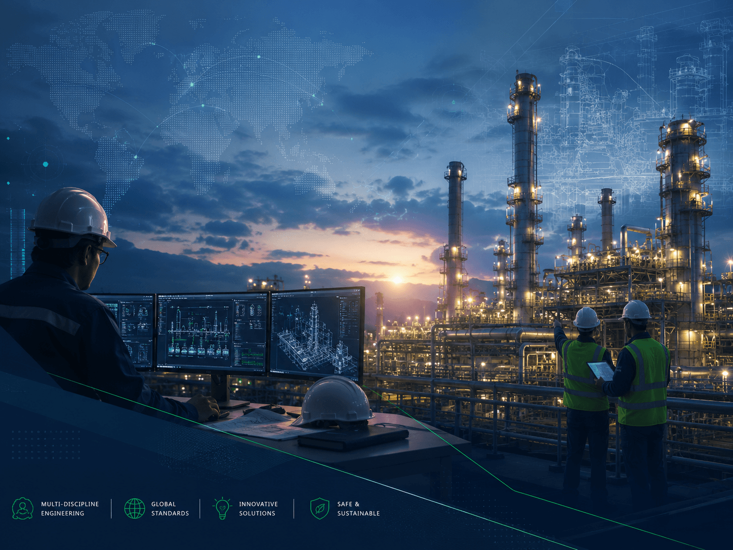 Aarvi Engineering — multi-discipline industrial projects