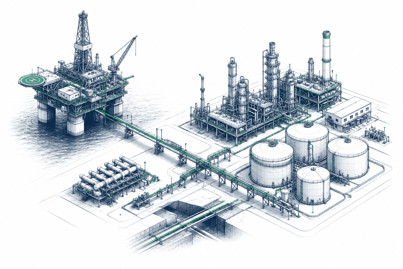 Oil & Gas – Offshore & Onshore Facilities