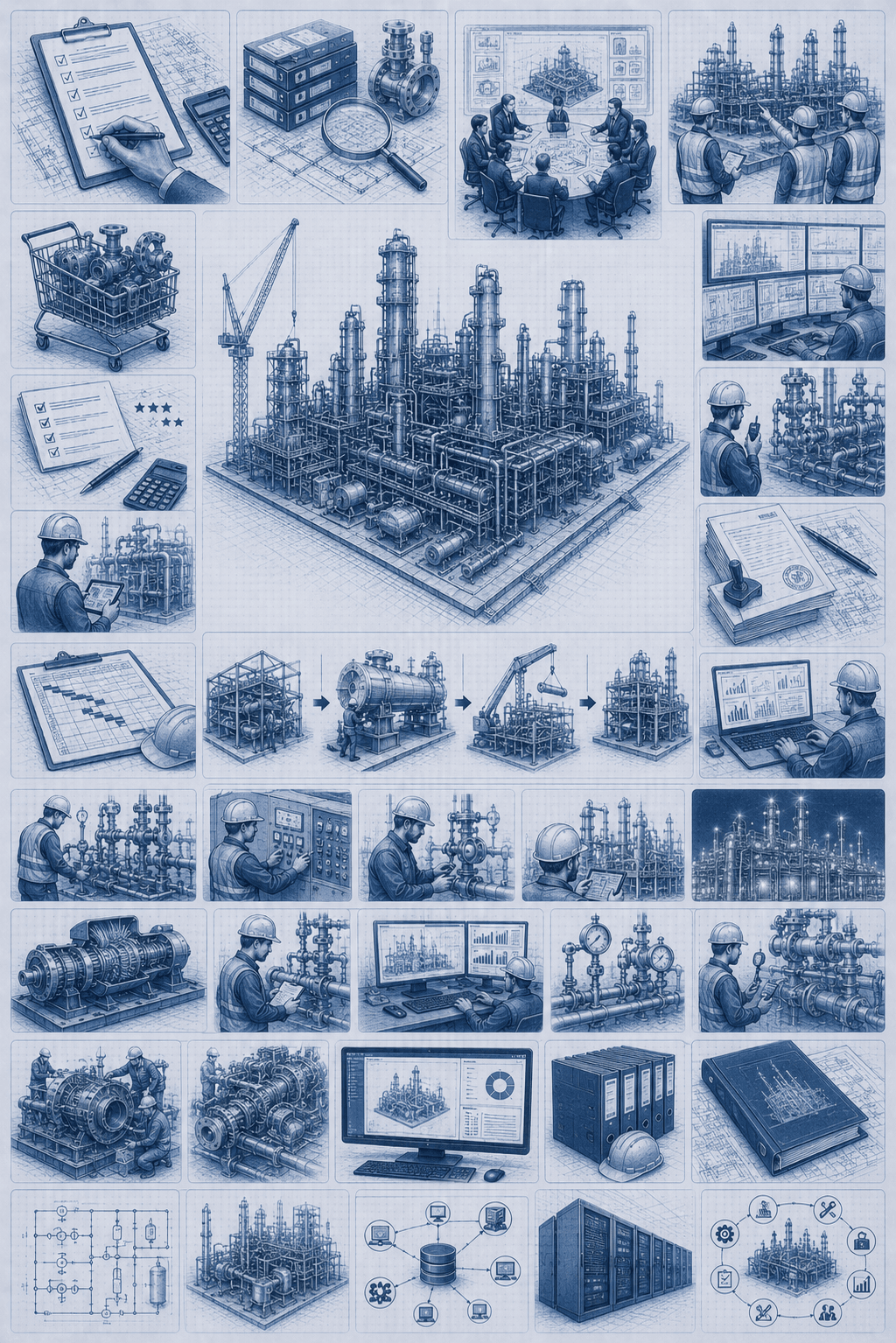 Project Delivery & Execution Support Schematic